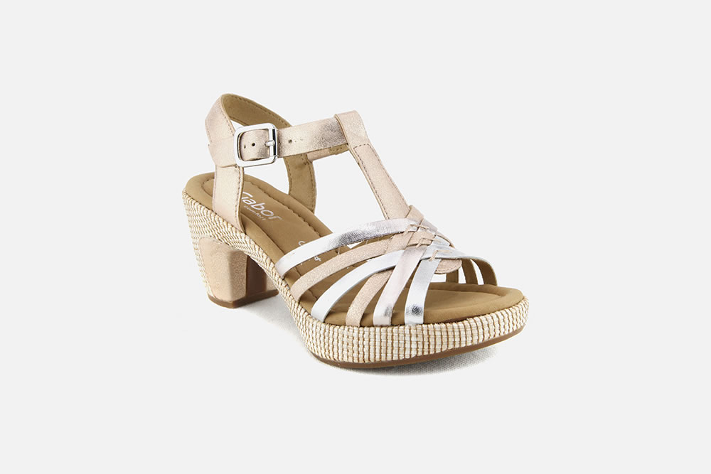 - LAC PINK SILVER Sandals on labotte