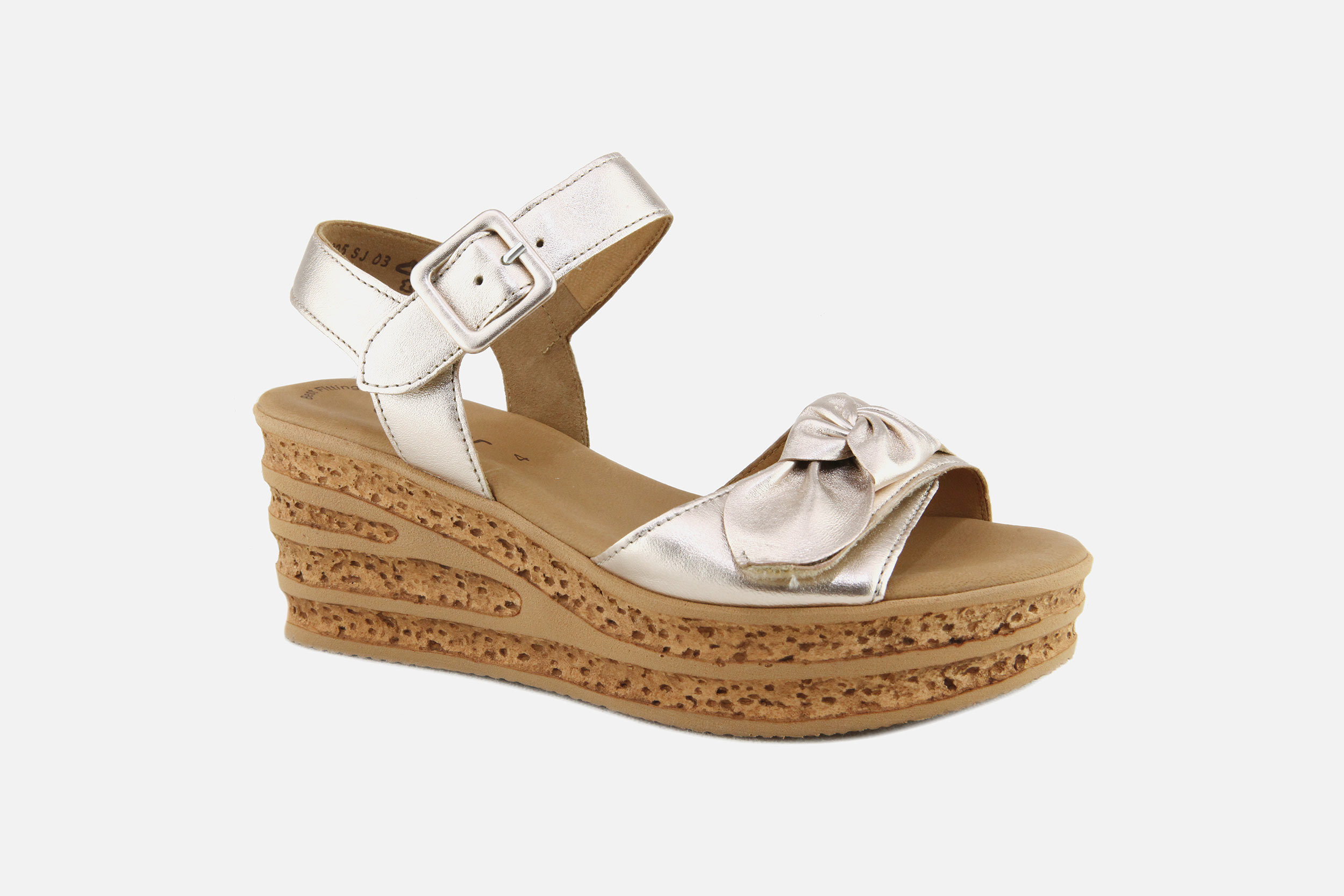 Gabor metallic sandals outlet