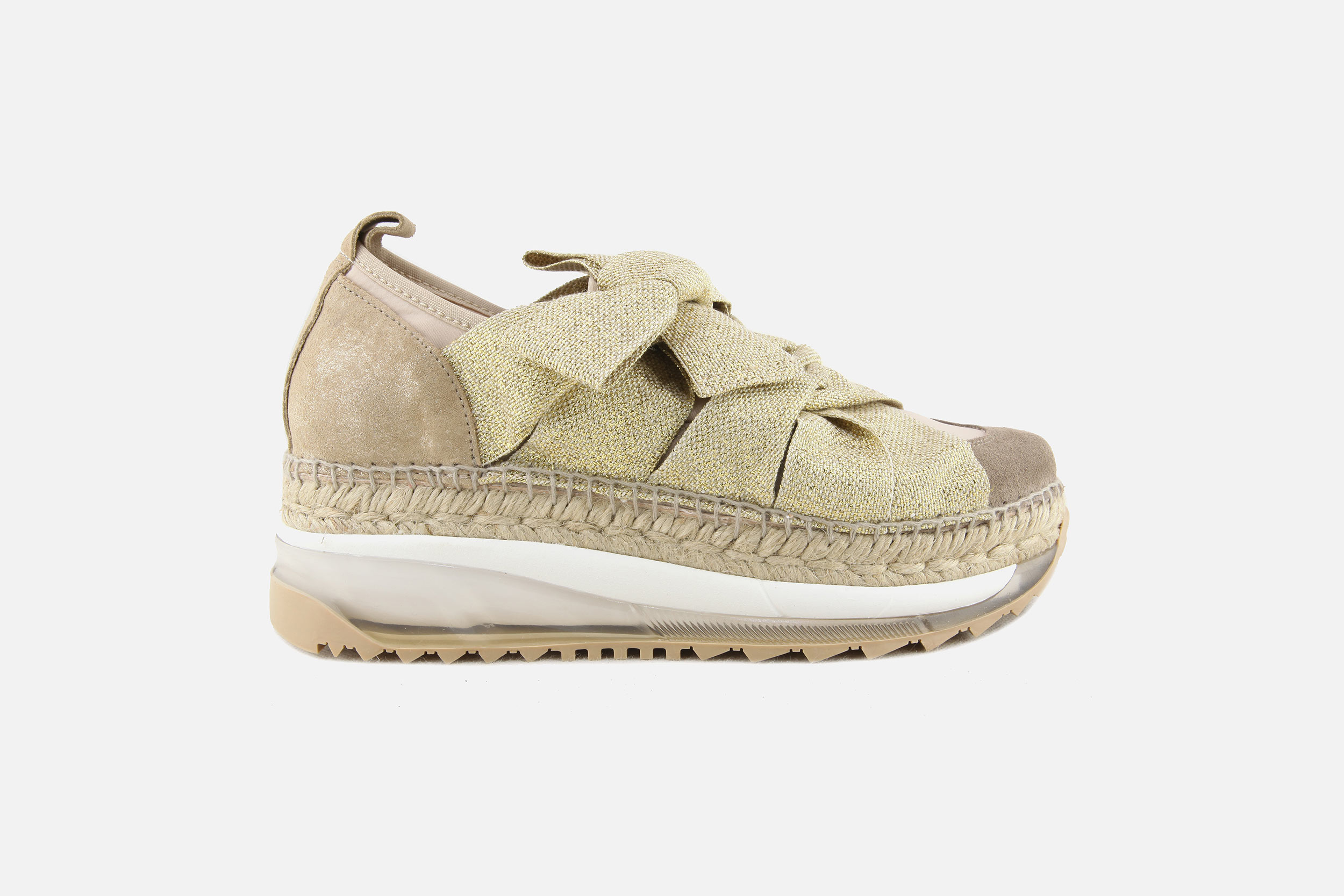 Gaimo gaimo venus beige et or Sneakers sur labotte