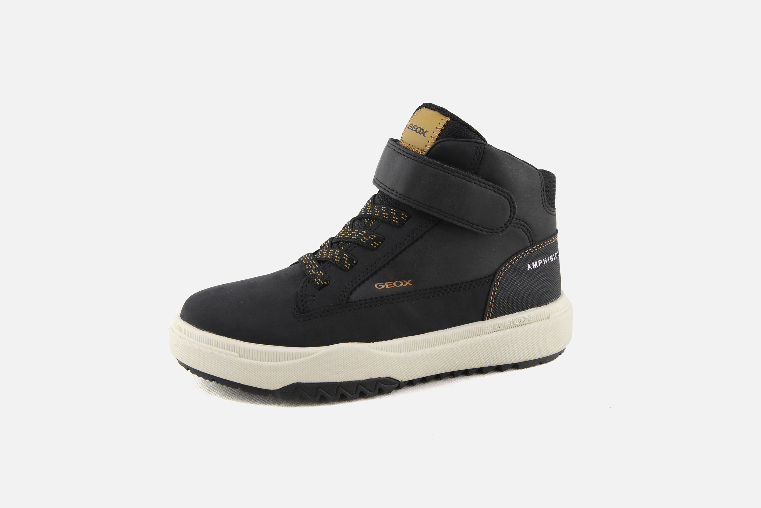 Geox BUNSHEE ABX BLACK Lace up boots on labotte