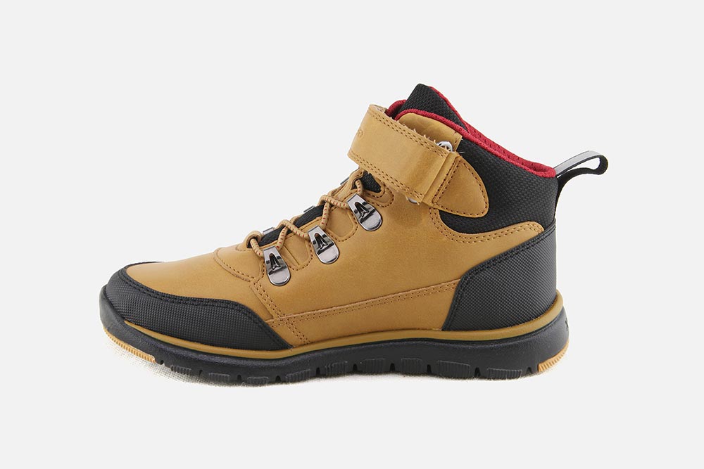 Geox XUNDAY OCRA BLACK Lace up boots on labotte