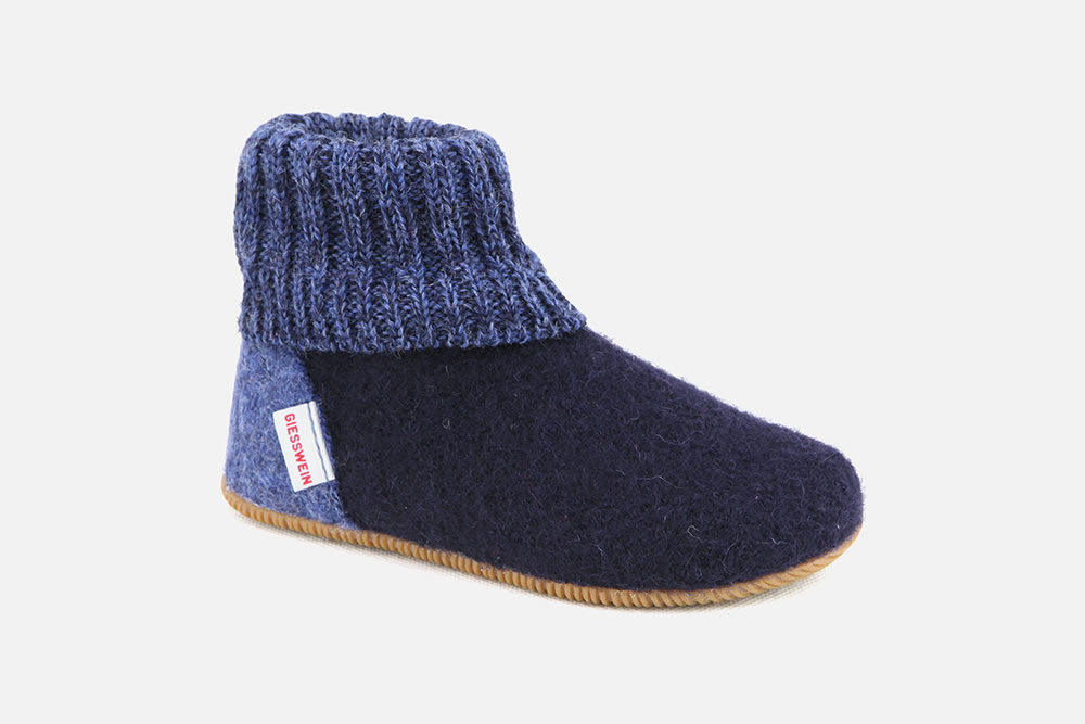 Giesswein Chaussons Femme Bleu (Bleu Nuit (514)), Taille 37, bleu