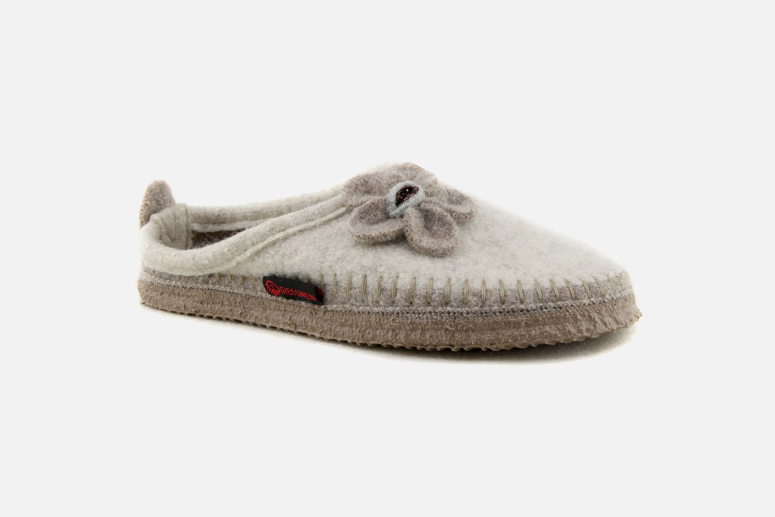 Chaussons WOOLPOPS GIESSWEIN Gris Homme