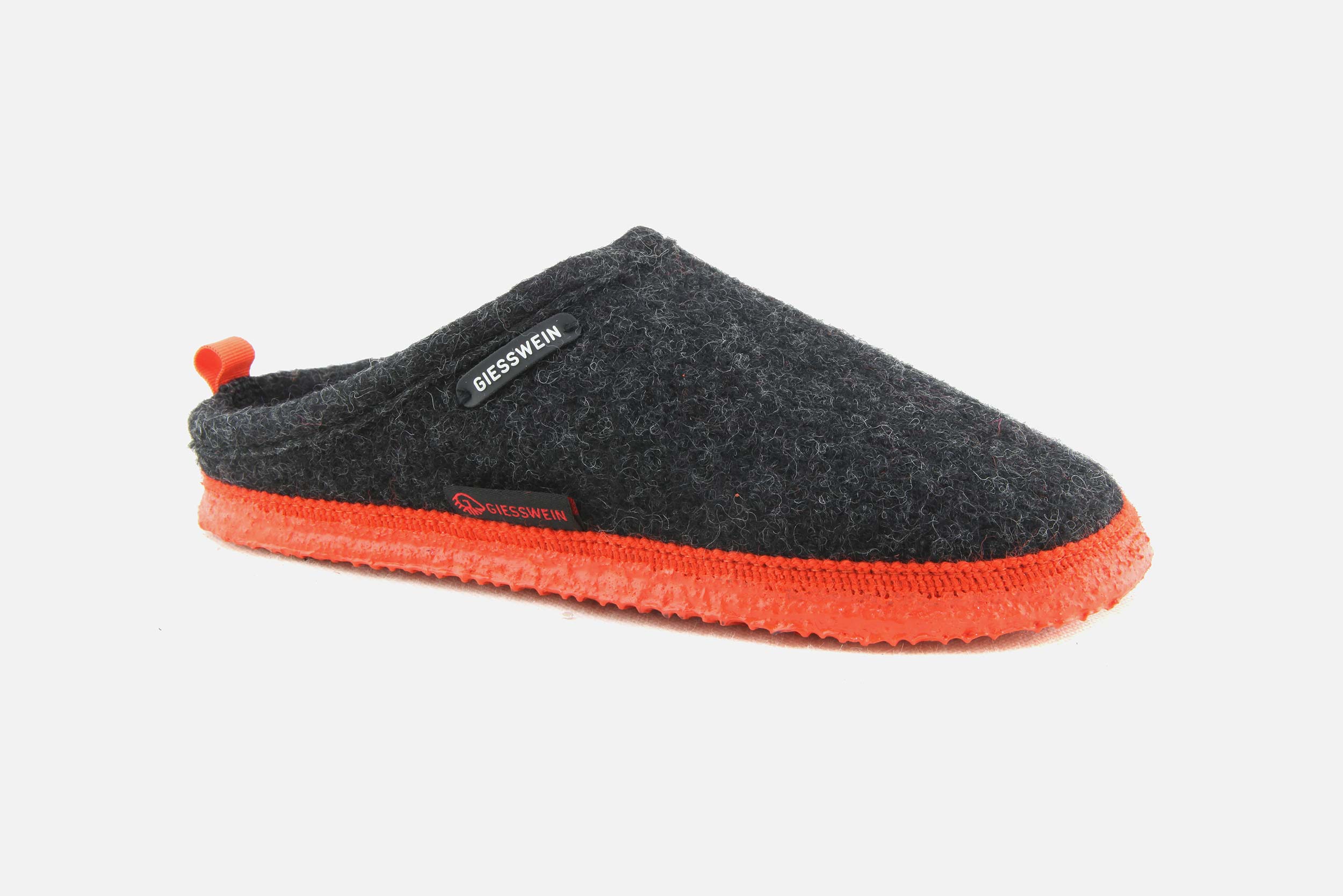 Giesswein GREY ORANGE Low slippers on labotte