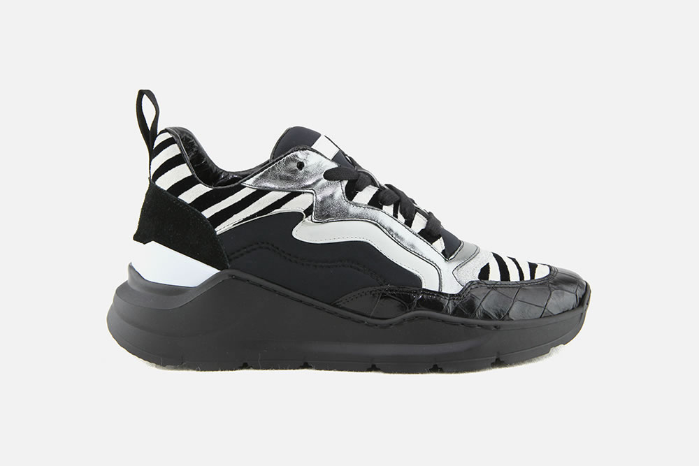 Guglielmo Rotta GO NOIR BLANC Sneakers on labotte