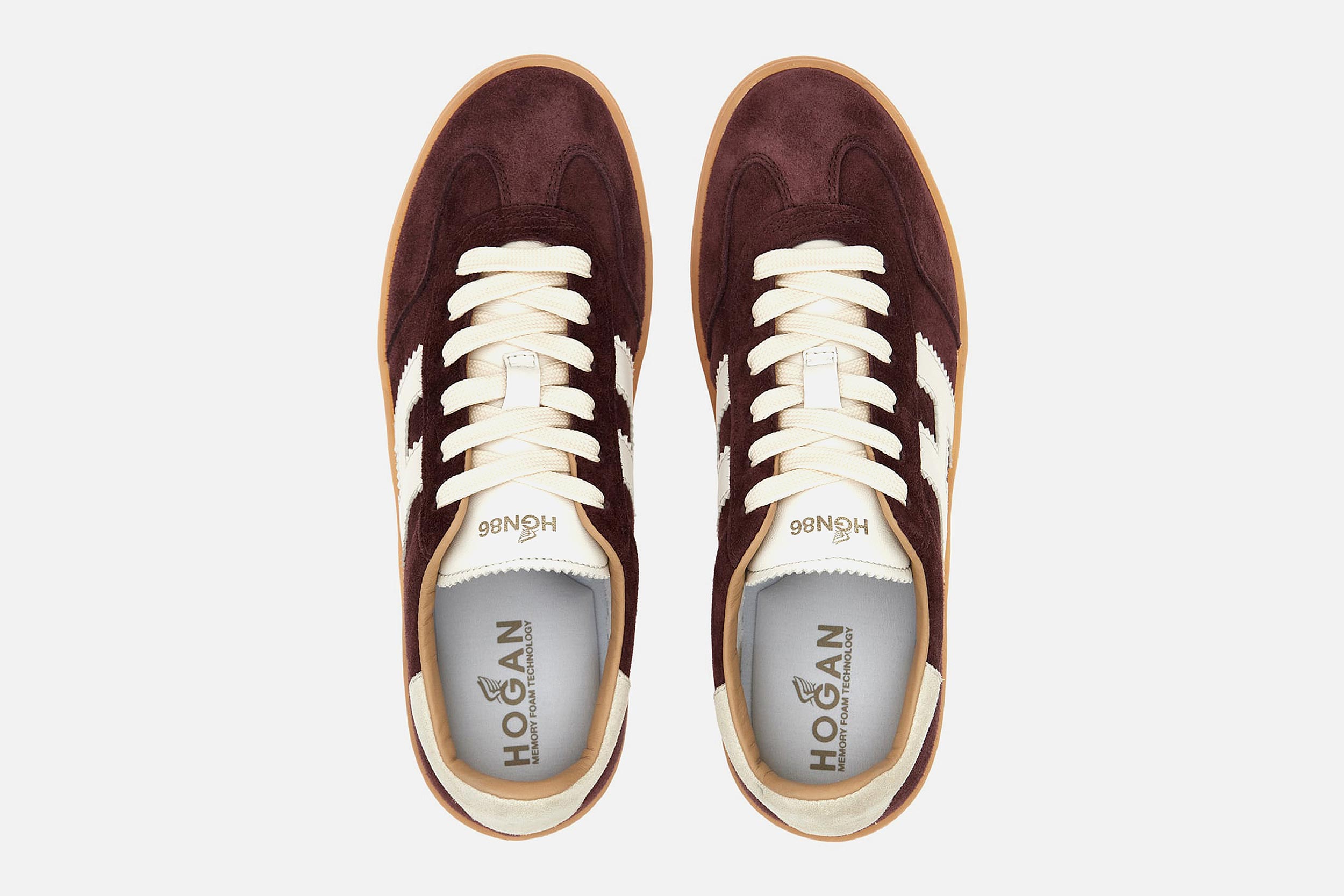 Hogan - HOGAN COOL BURGUNDY Sneakers on labotte