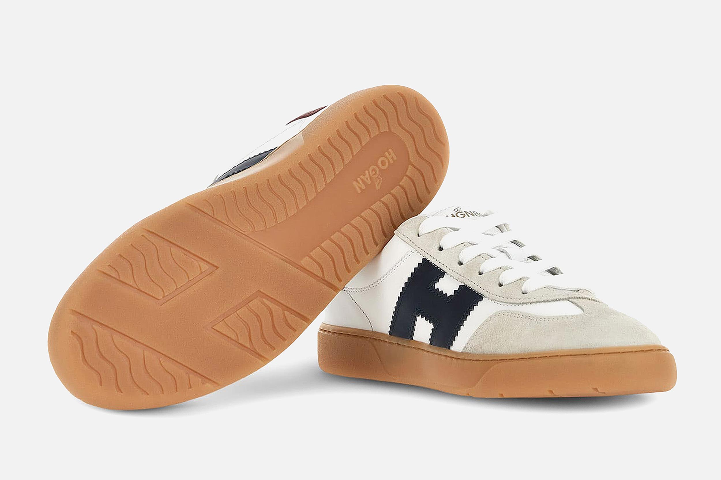 Hogan - HOGAN COOL ICE WHITE NAVY MAN Sneakers on labotte