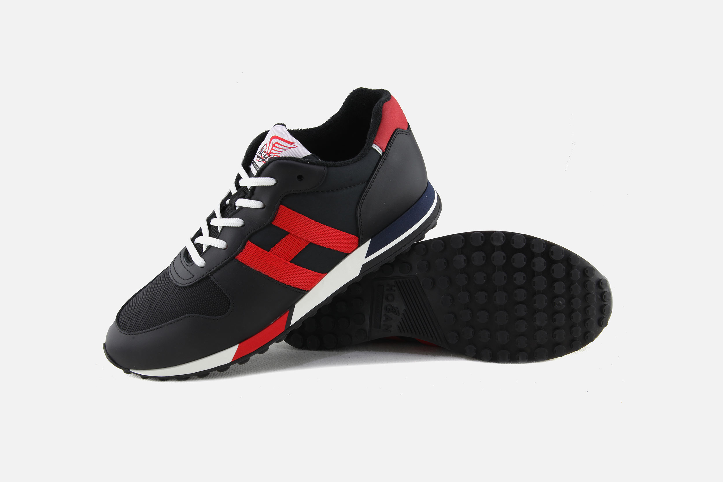 Hogan HOGAN H383 BLACK RUBY Sneakers on labotte