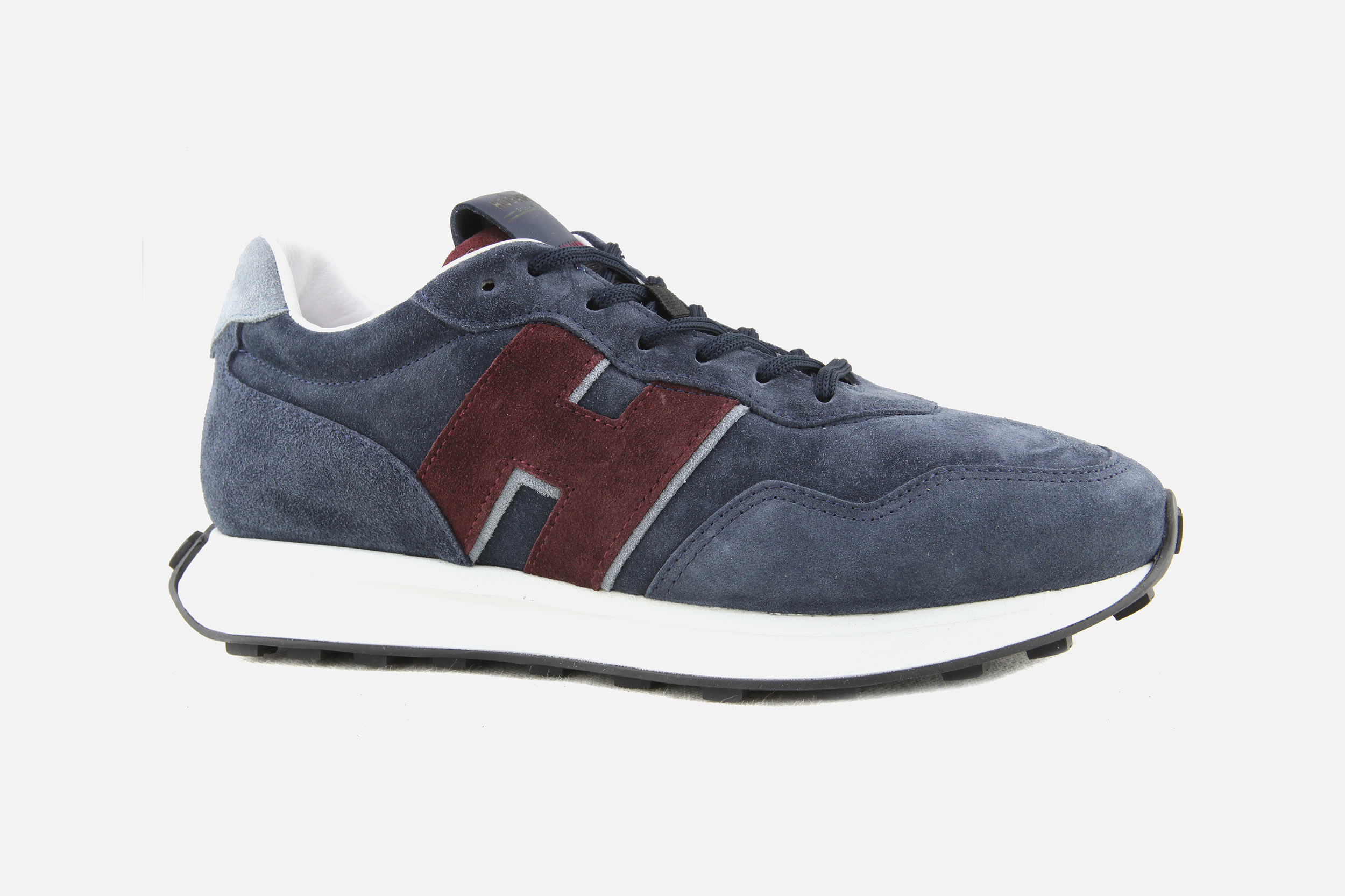 Hogan - HOGAN H601 BLEU BORDEAUX Sneakers on labotte