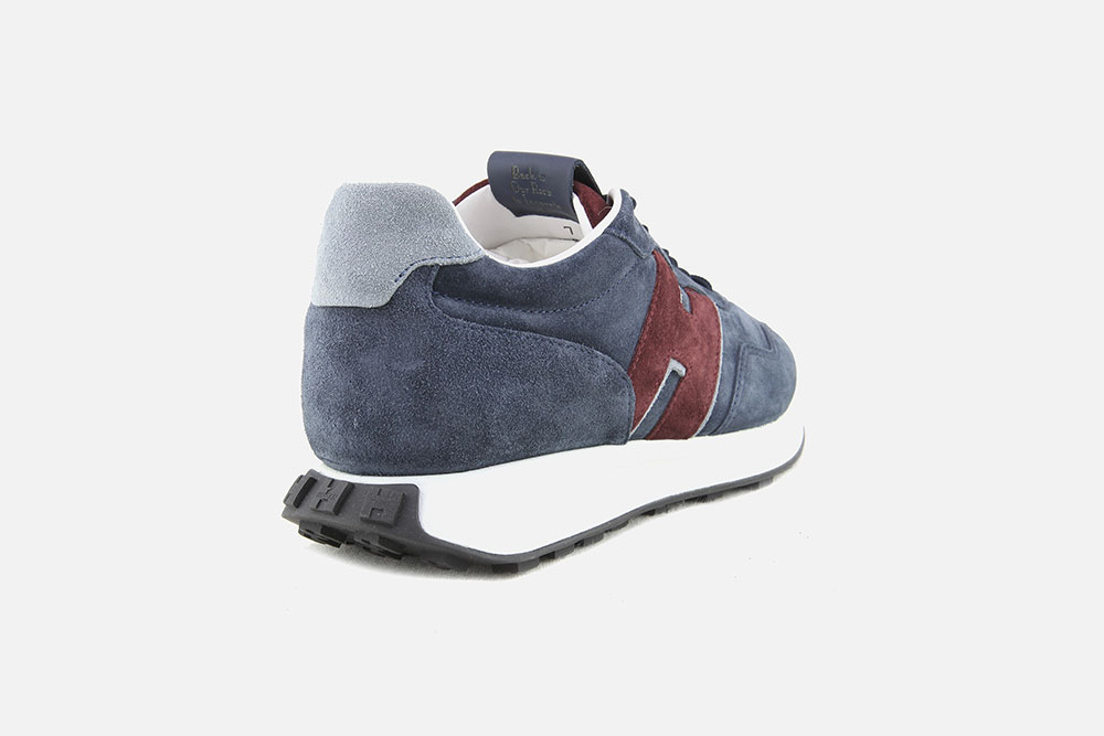 Hogan HOGAN H601 BLEU BORDEAUX Sneakers on labotte
