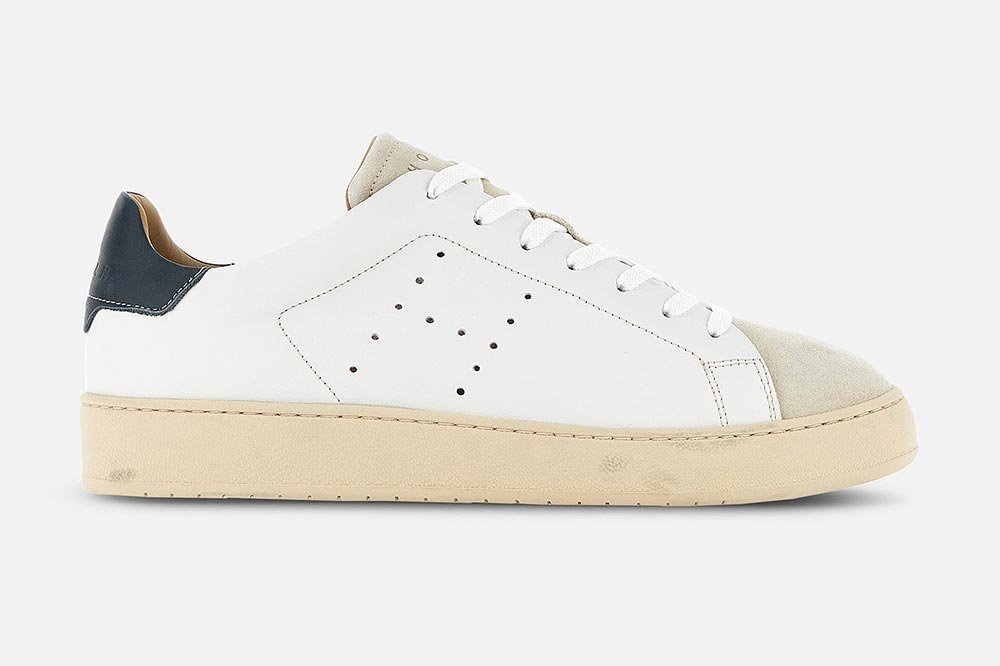 Hogan - HOGAN H672 BEIGE BLANC BLEU Sneakers on labotte