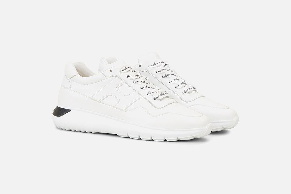 white hogan sneakers