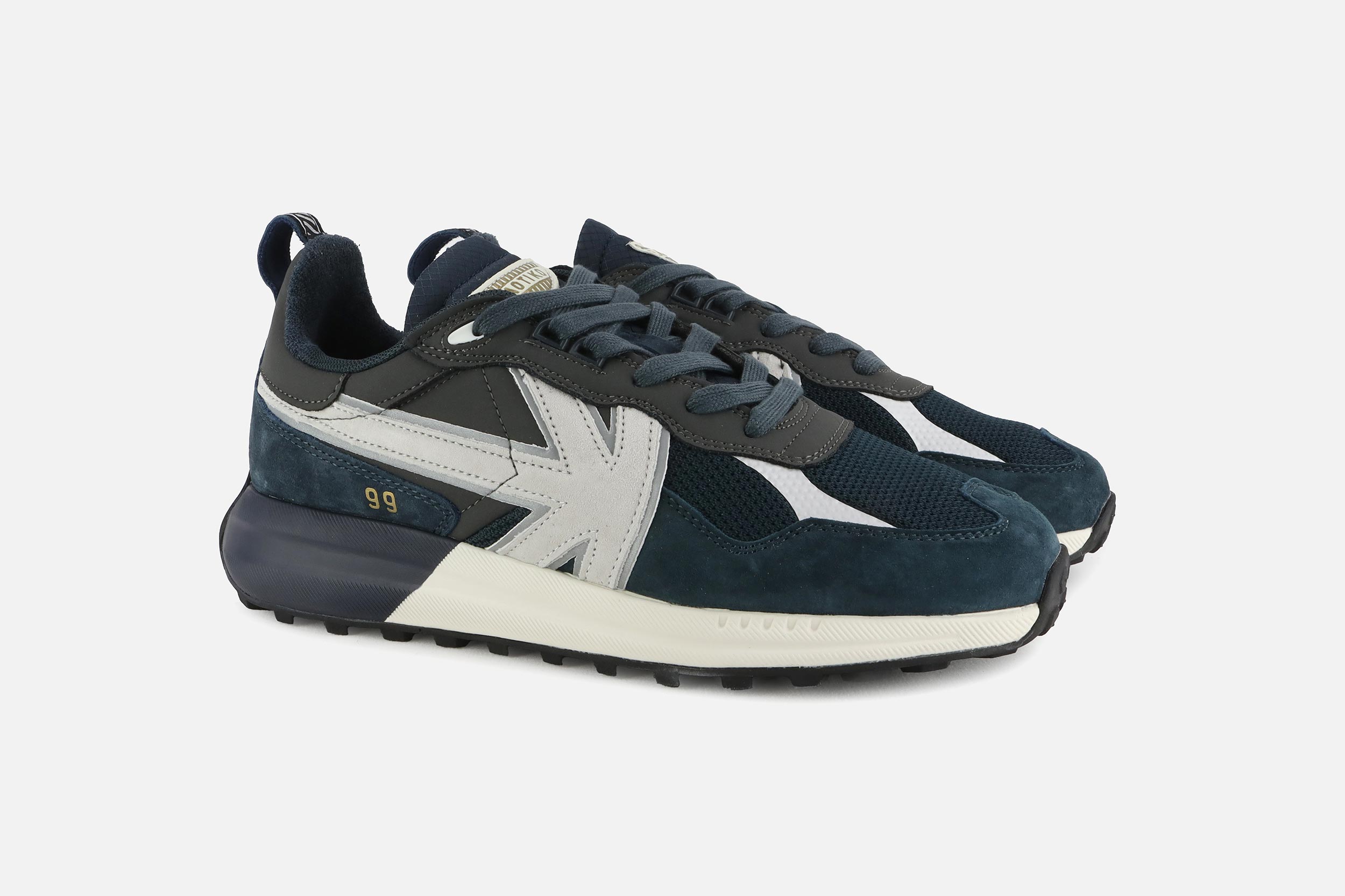 Kaotiko - VANCOUVER KAO BLUE BLACK Sneakers on labotte