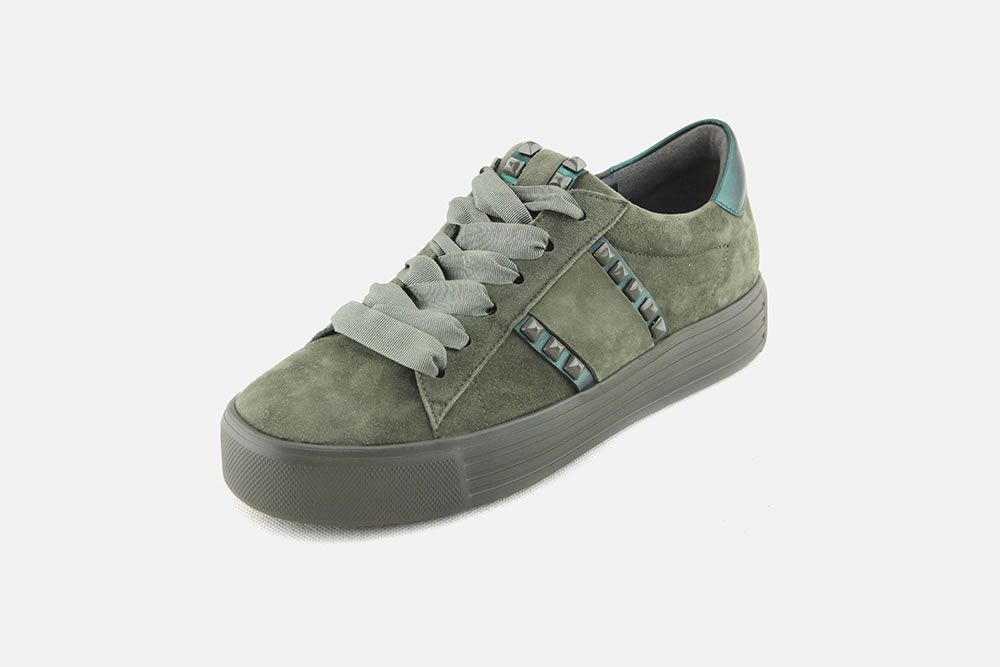 Kennel Schmenger suede d kaki Sneakers sur labotte
