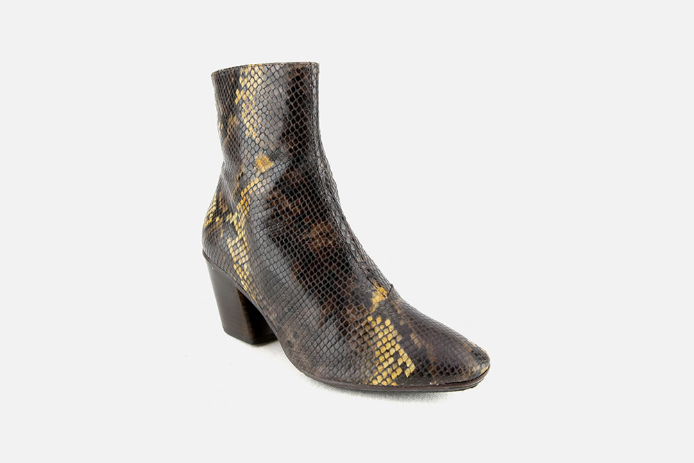 Kudetà - KOBRA PRINT Ankle boots on labotte