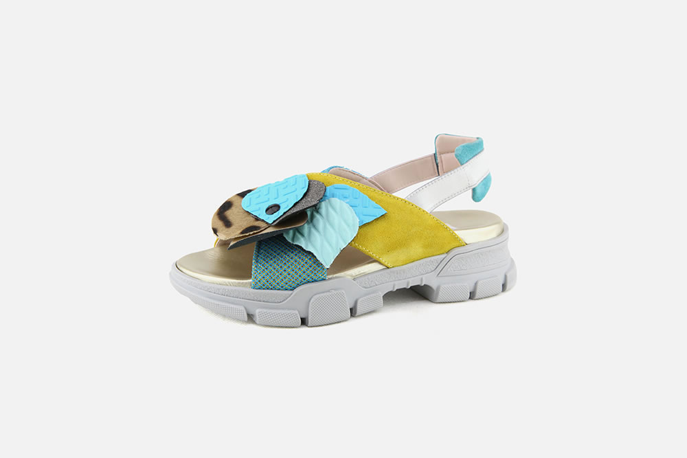 yellow sandale