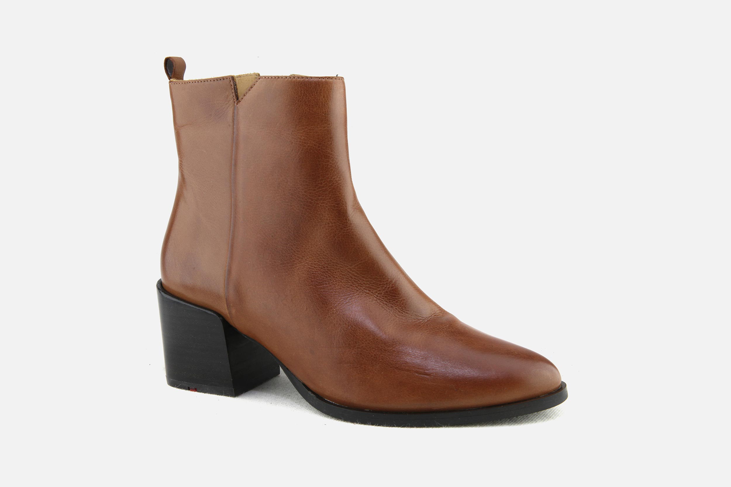 LLOYD GEMEAU COGNAC Ankle boots on labotte