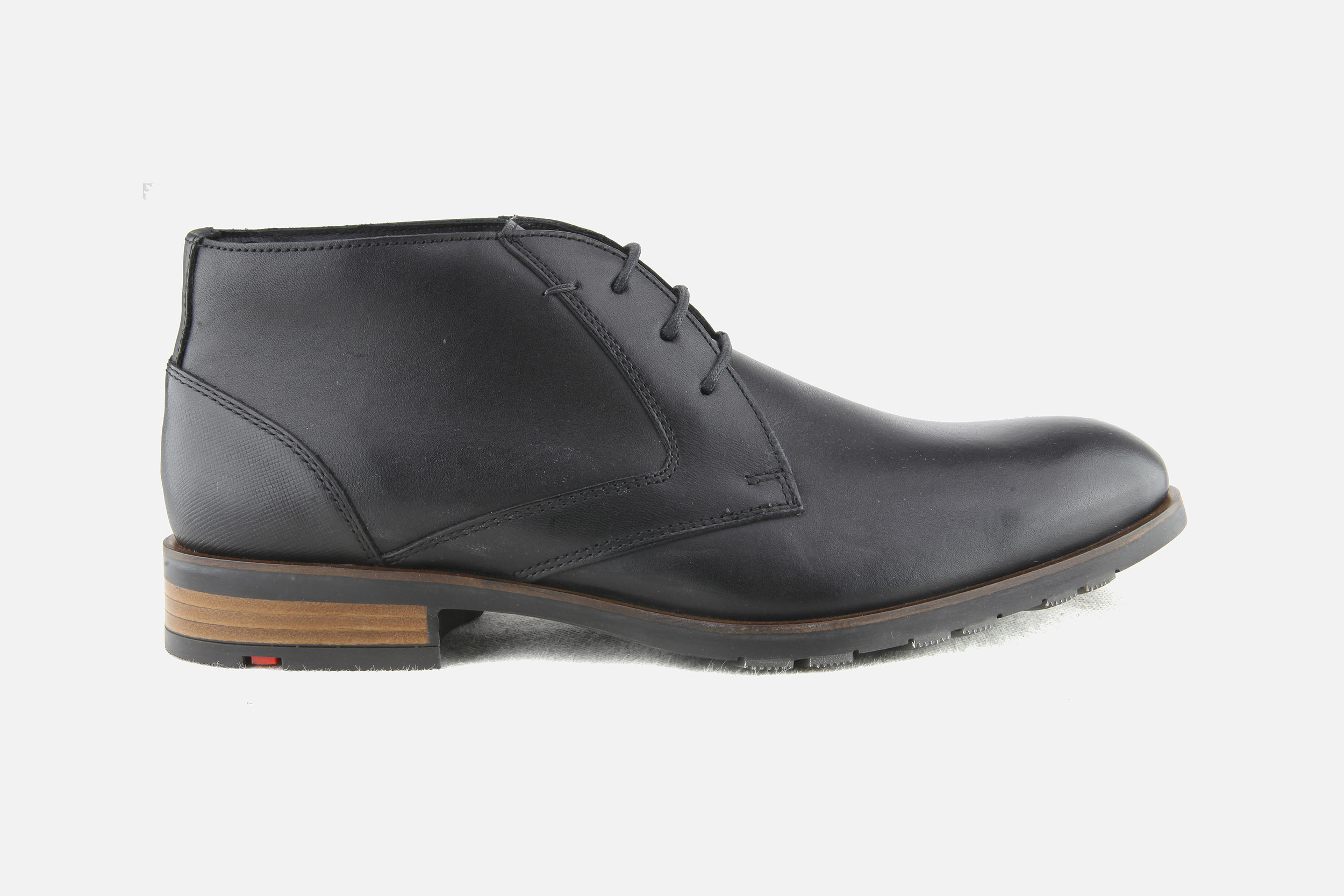 LLOYD JEFFREY BLACK Lace up boots on labotte
