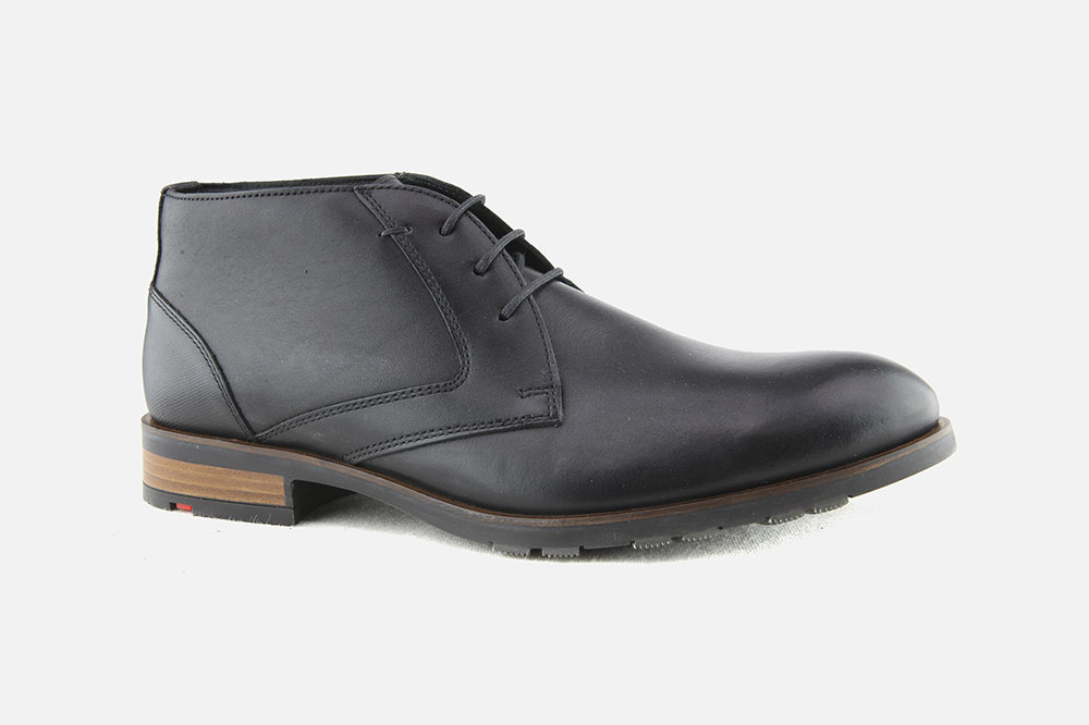 LLOYD JEFFREY BLACK Lace up boots on labotte