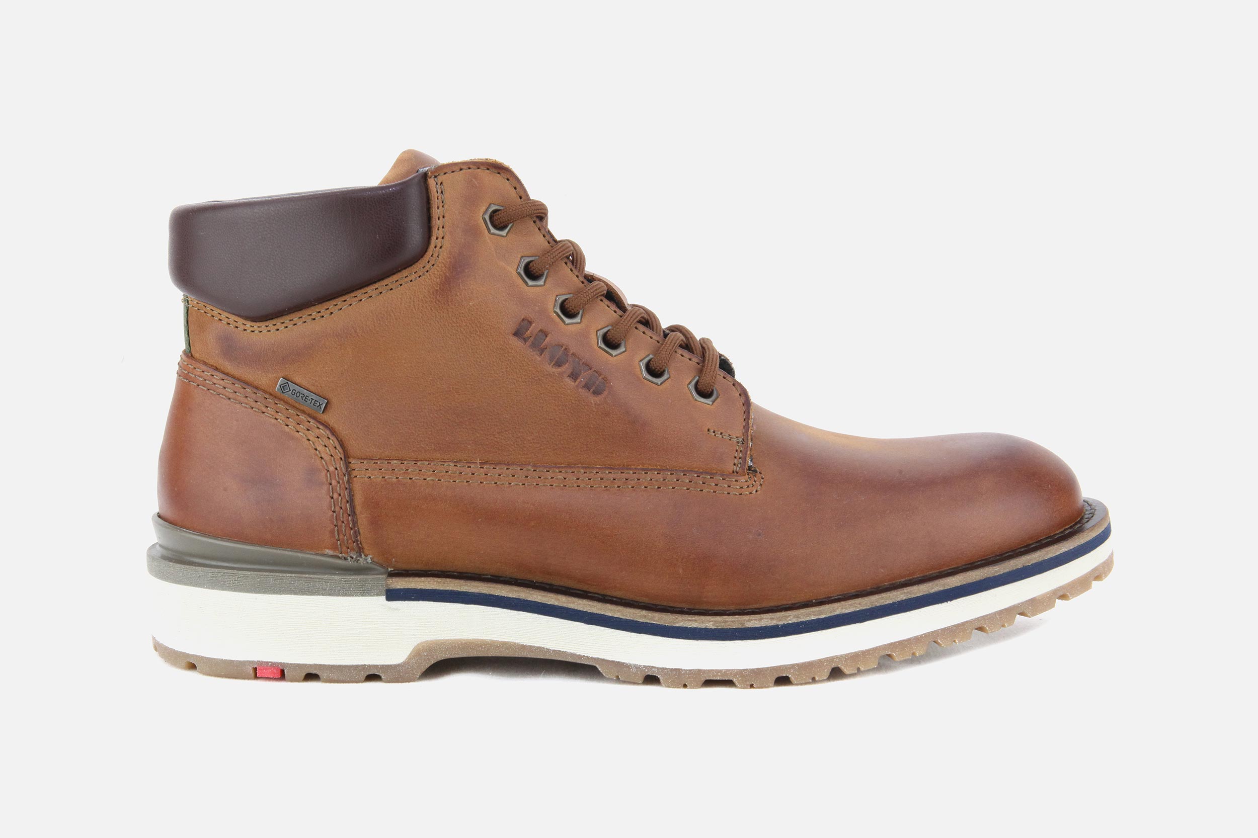 LLOYD - VARAS COGNAC GTX Lace-up boots on labotte
