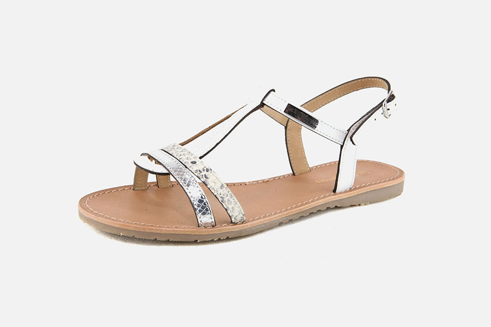 tropezienne semelle blanche