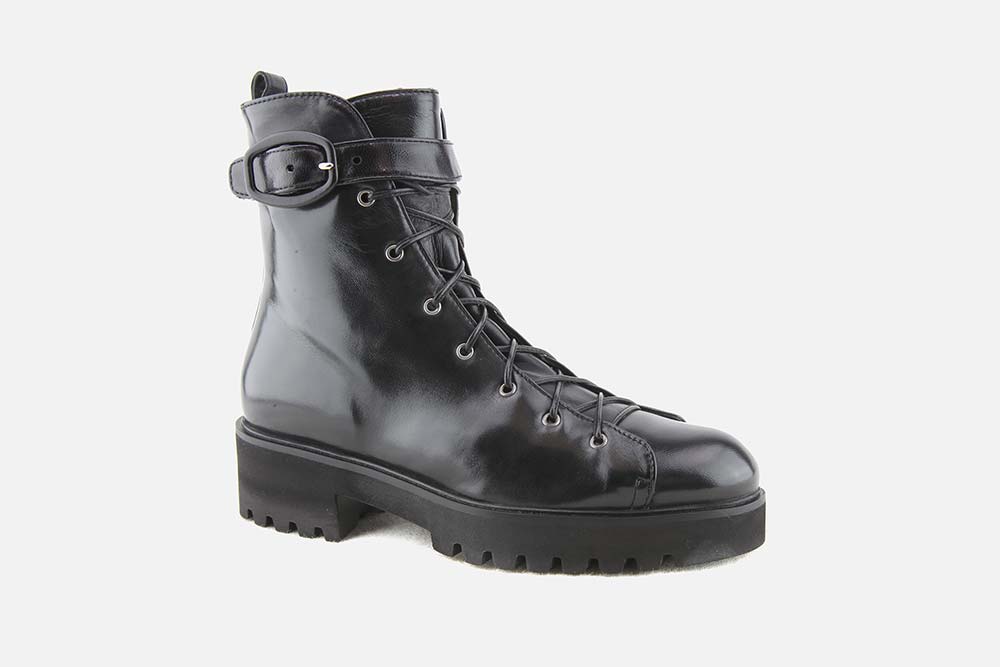 Lorenzo Masiero LADOGA ASPHALT Lace up boots on labotte