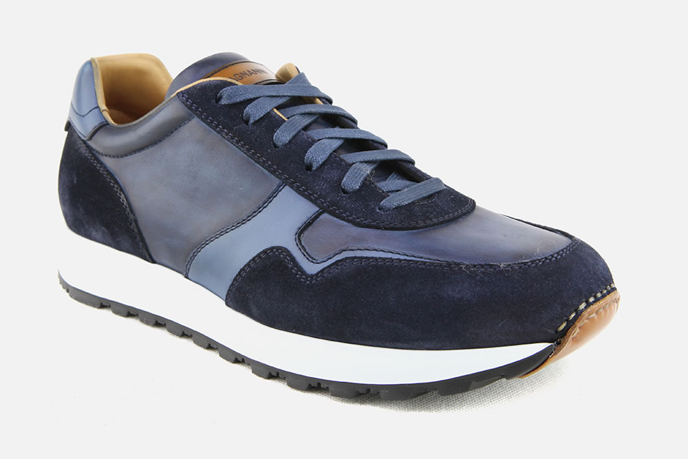 magnanni blue sneakers