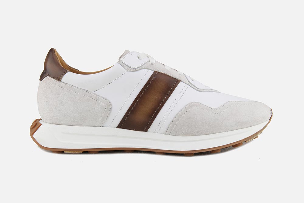 Magnanni ROMEO WHITE BROWN Sneakers on labotte