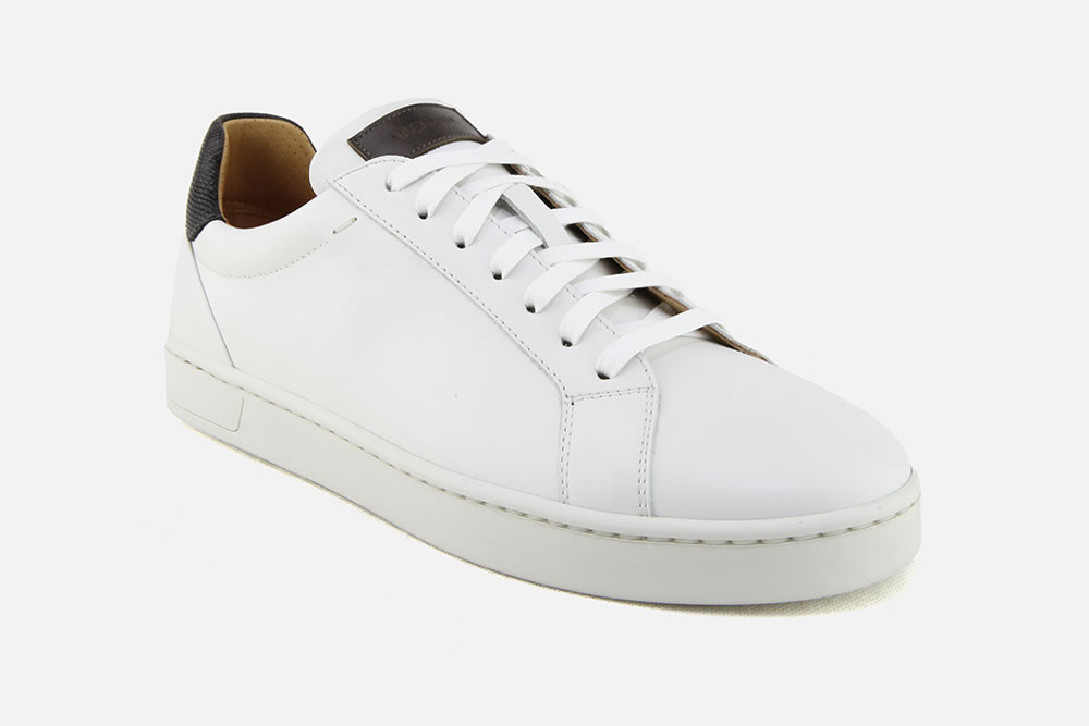 magnanni white sneakers
