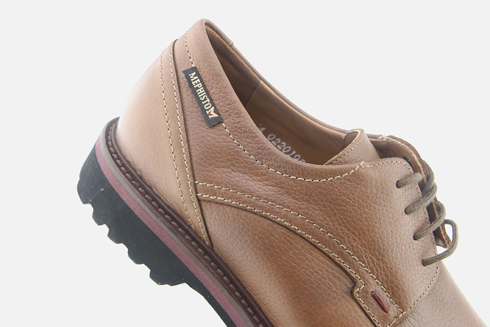 Mephisto BATISTE CHESTNUT Derbies on labotte