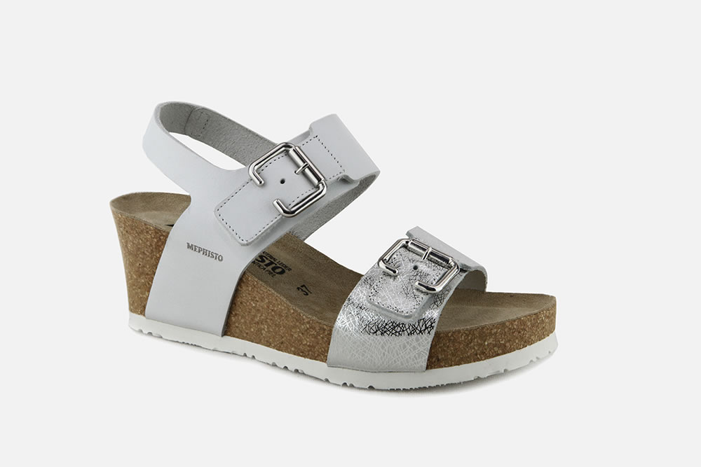 Sandal argent sales