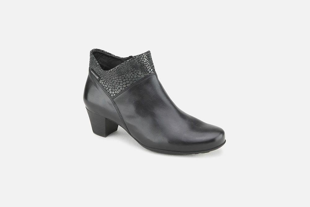 MICHAELA NOIR ACIER Ankle boots on La 