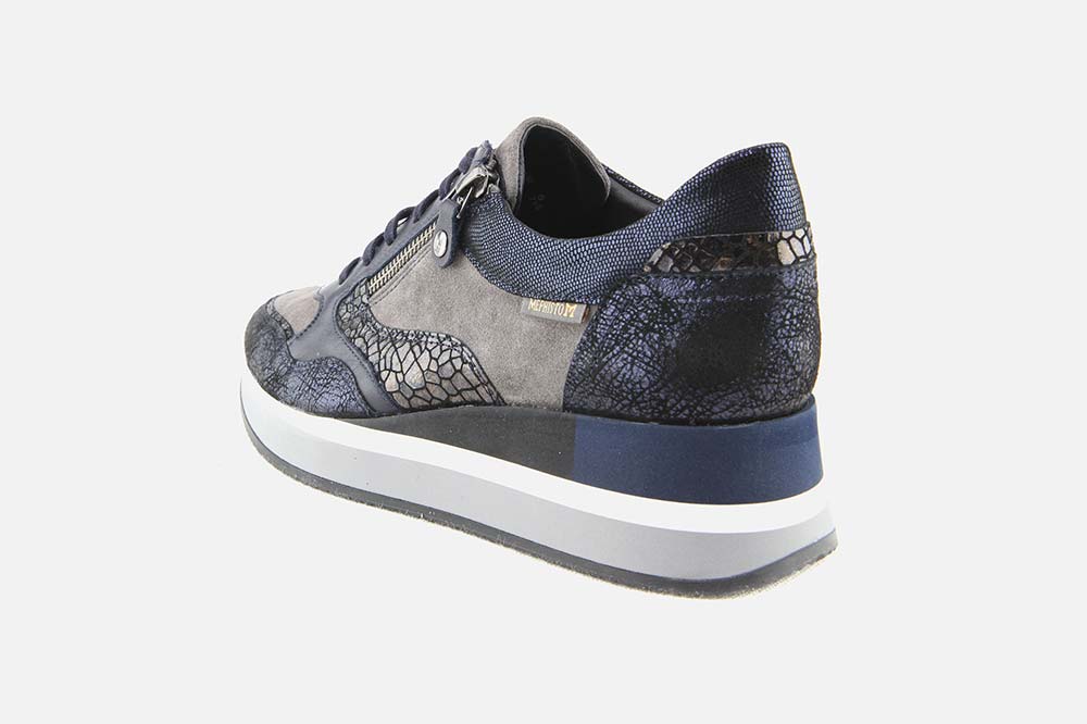 Mephisto OLIMPIA NAVY PRINT Sneakers on labotte