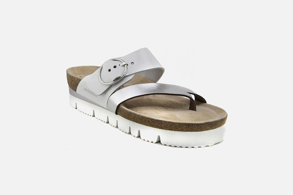 mephisto sandals white