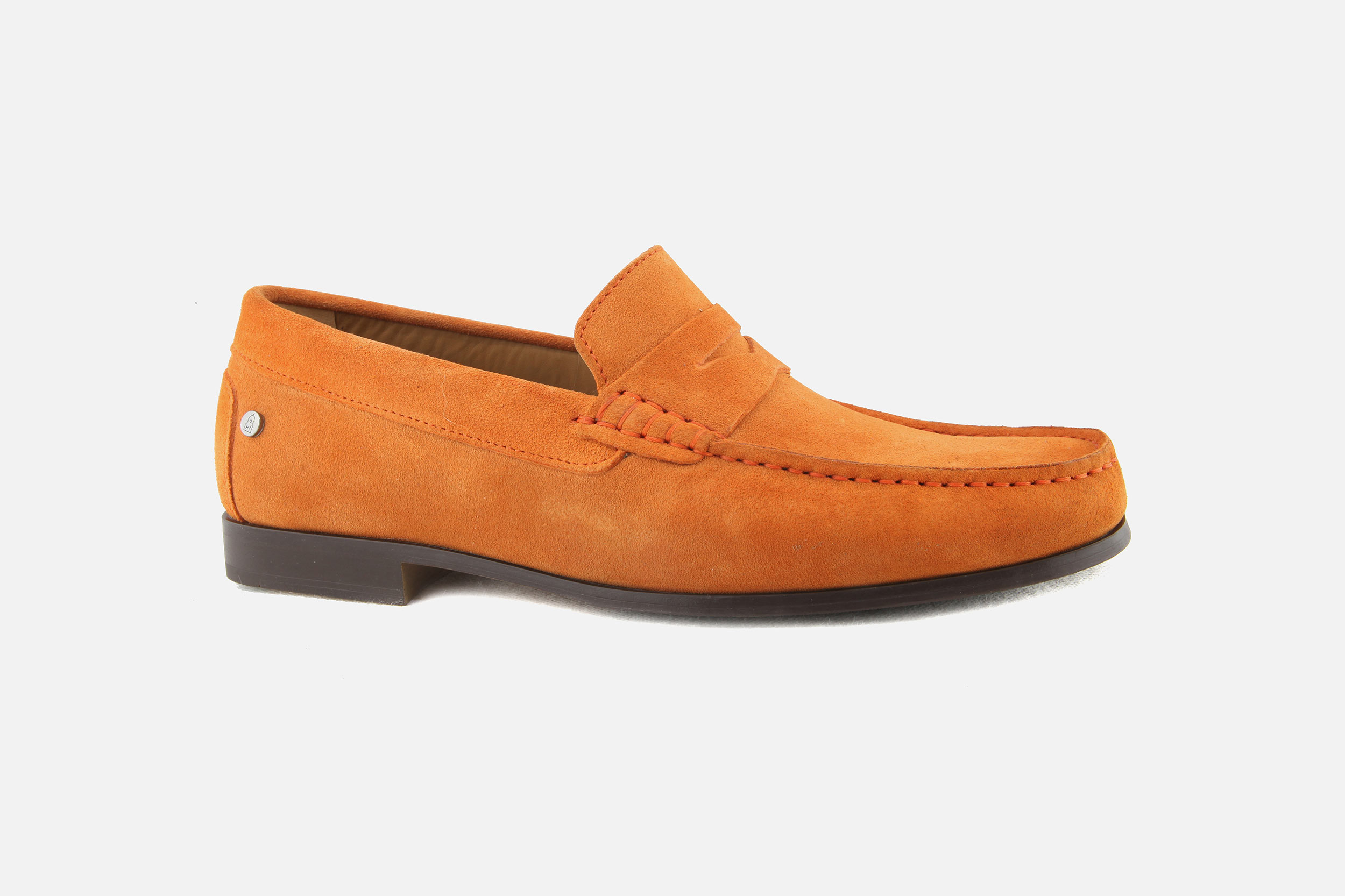 Les Mocassins Tropeziens LE CLASSIC ORANGE Loafers on labotte
