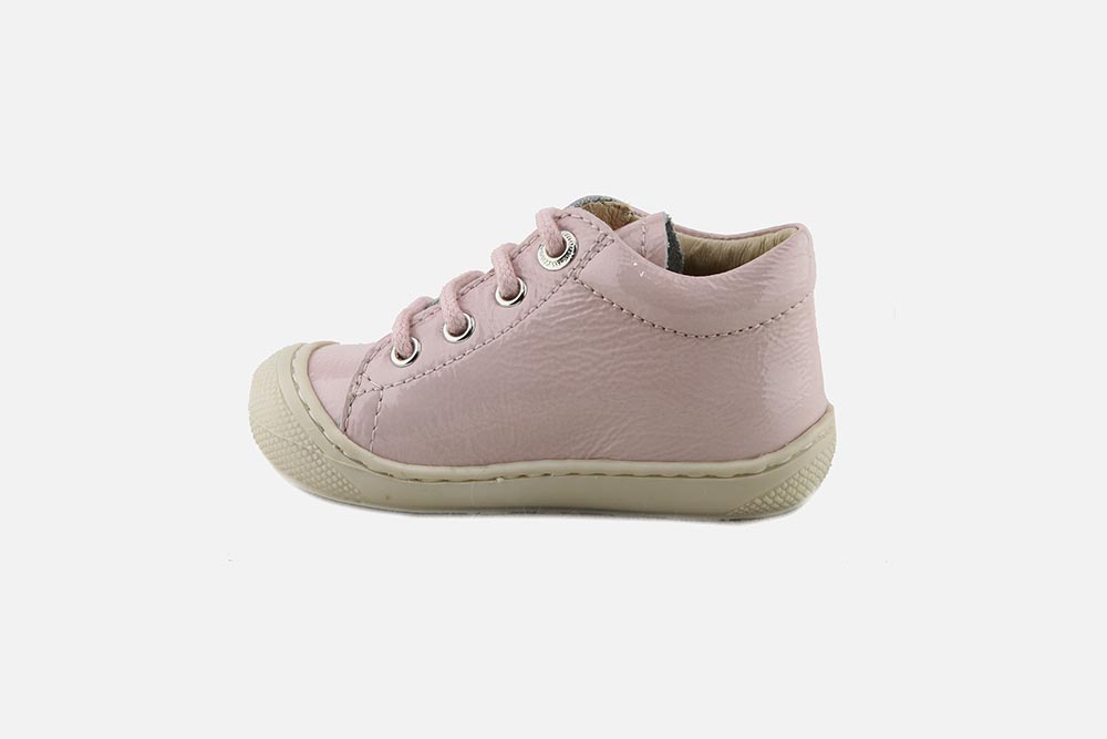 Naturino - COCOON LACK ROSA Lace-up boots on labotte