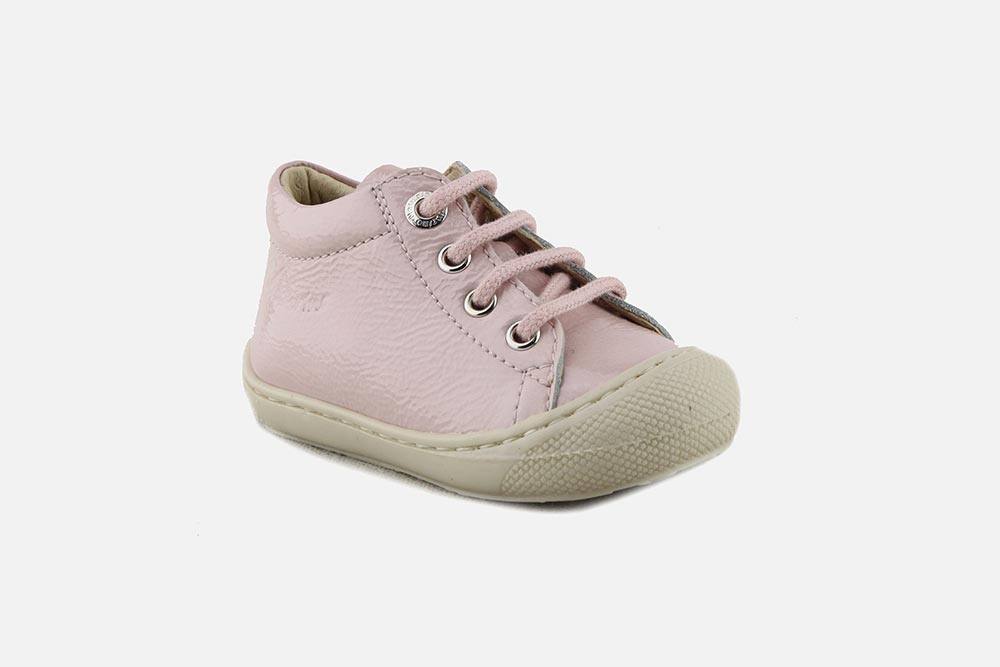Naturino - COCOON LACK ROSA Lace-up boots on labotte