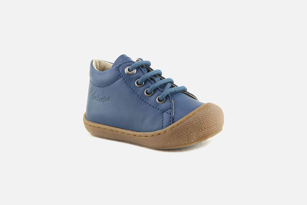 Naturino - COCOON PEACOCK BLUE Lace-up boots on labotte