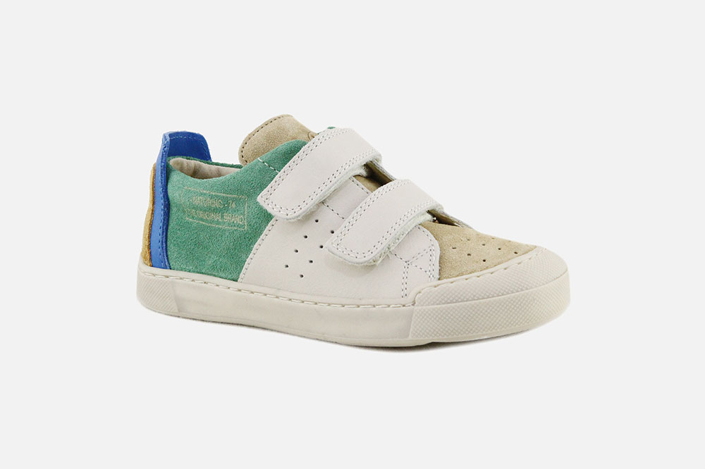 Naturino LEOS SAND MILK GREEN Low shoes on labotte