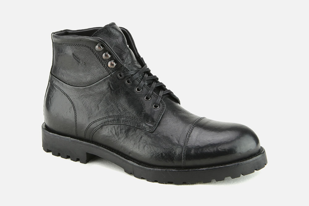 boots noir rock