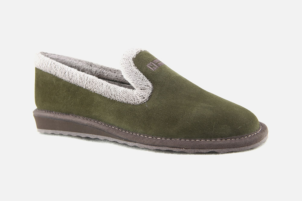 Nordikas FJORD OLIVE Low slippers on labotte