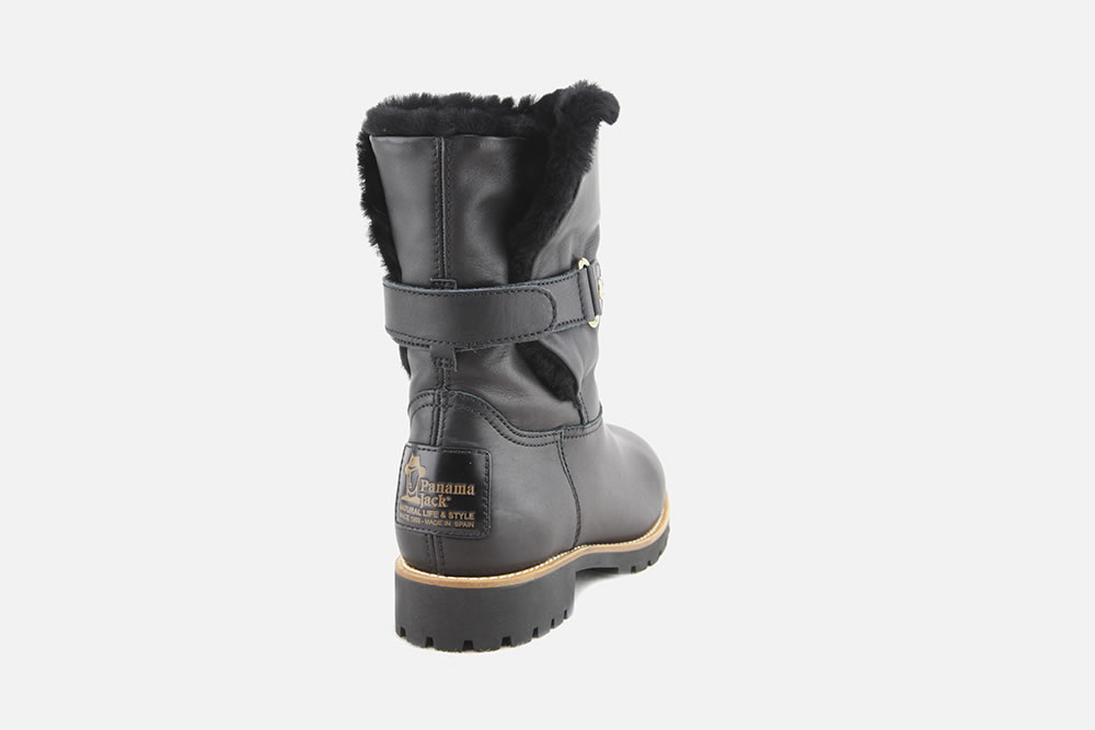Panama Jack FELIA IGLOO TRAVEL BLACK Ankle boots on labotte