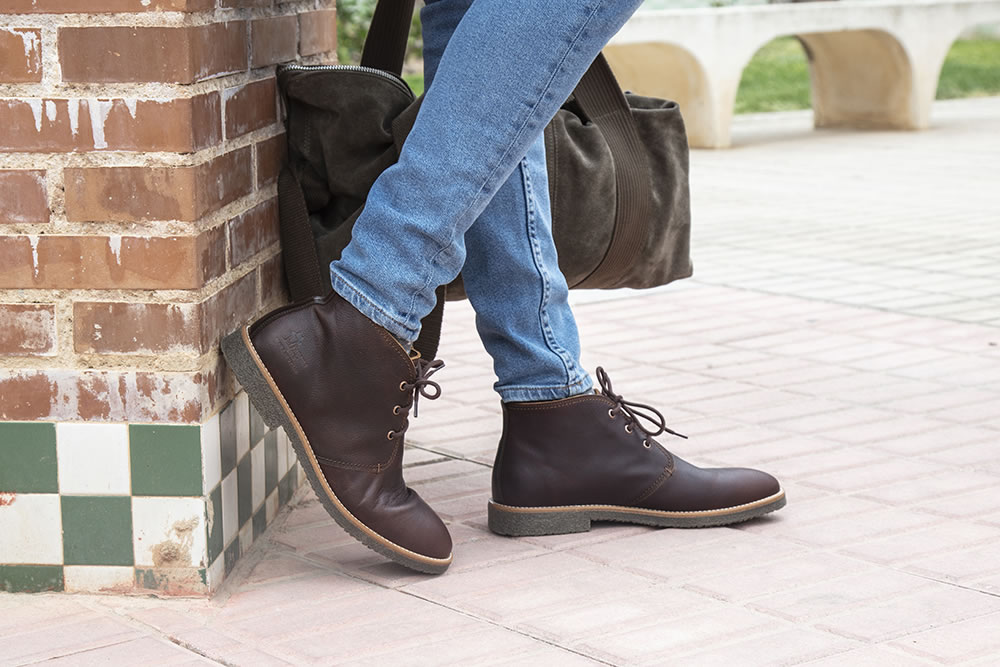 Panama Jack GAEL CHESTNUT Lace up boots on labotte