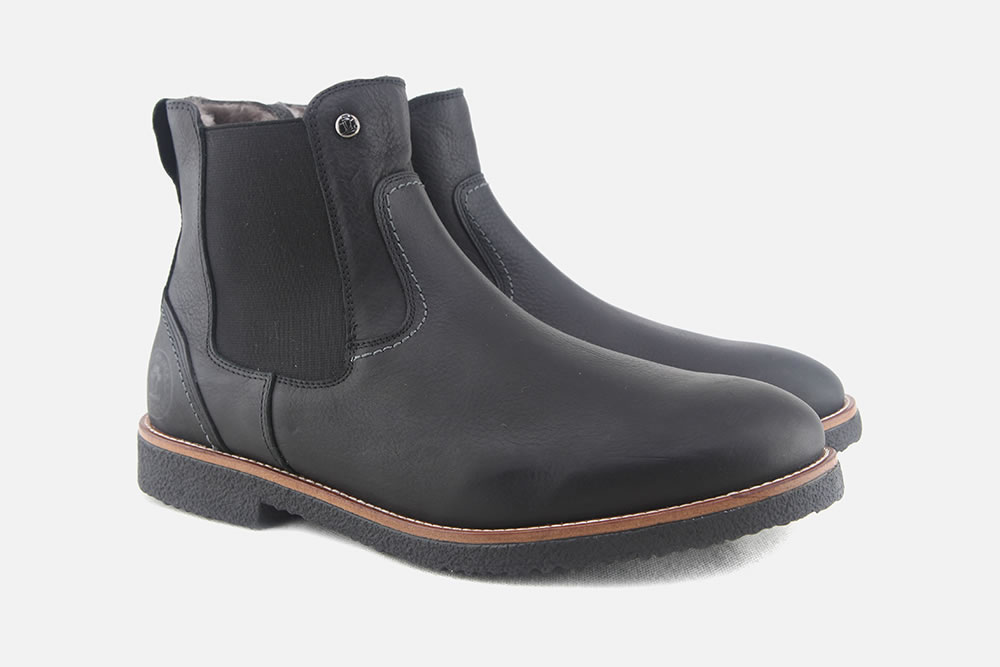 panama jack boots black