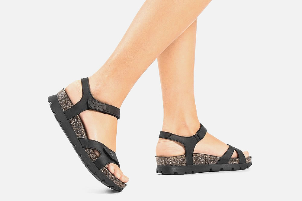 Association kromatisk Tragisk Panama Jack - SULIA NOIR Sandals on labotte