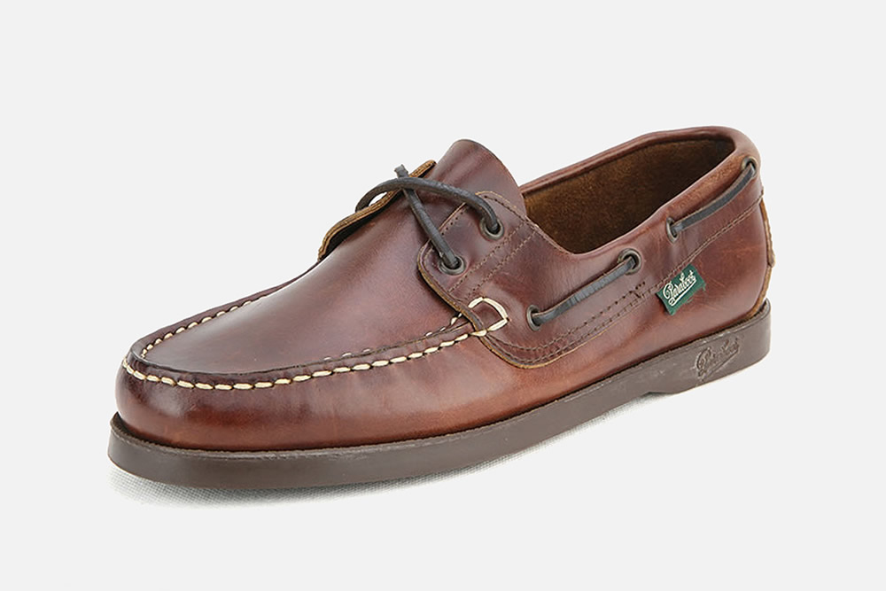 Paraboot - BARTH LISSE MARRON Boat shoes on labotte