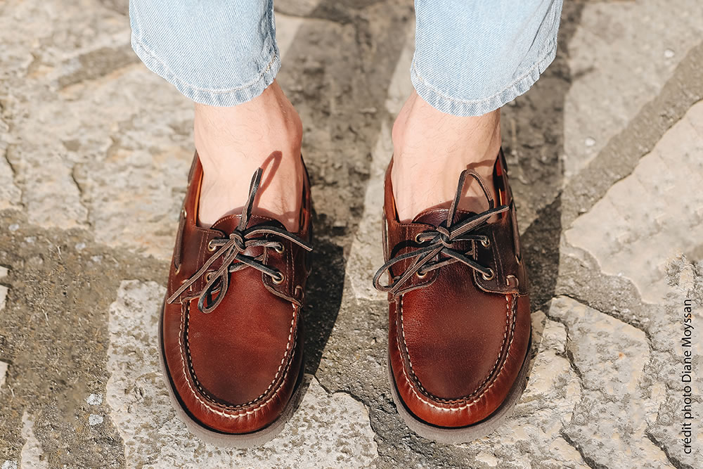 Paraboot - BARTH LISSE MARRON Boat shoes on labotte