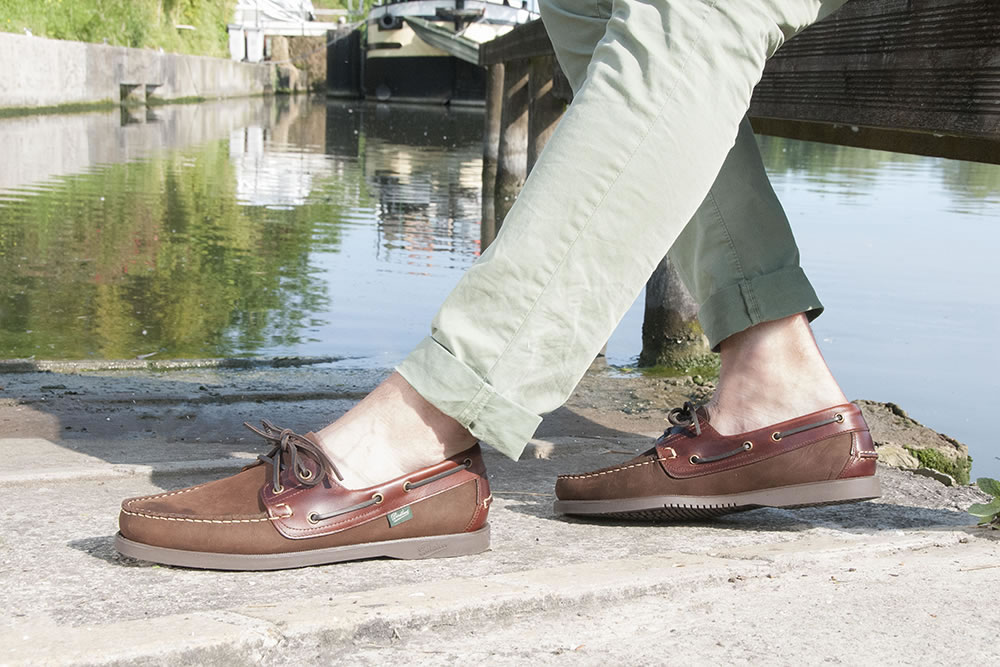 Paraboot - BARTH MARRON CHOCO Boat shoes on labotte