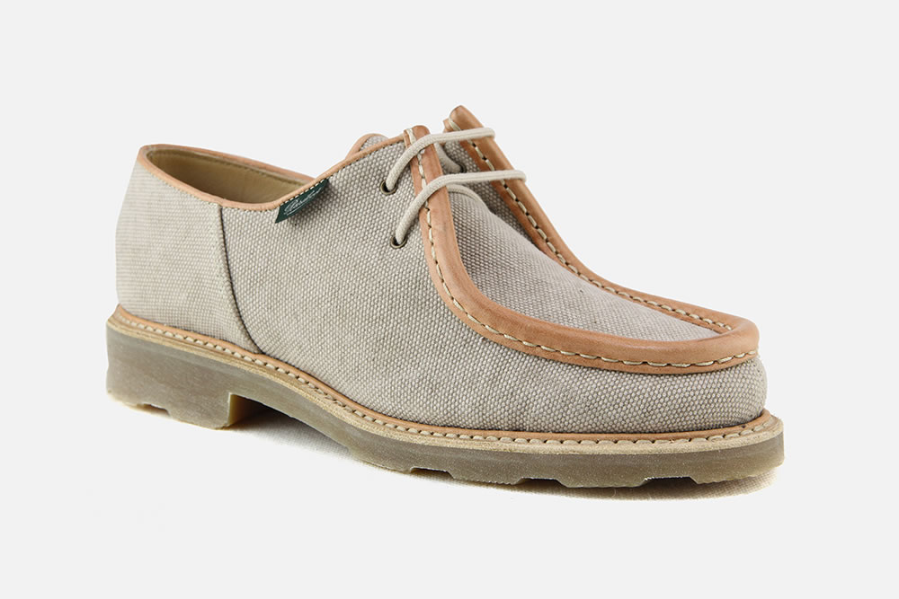 derbies toile homme