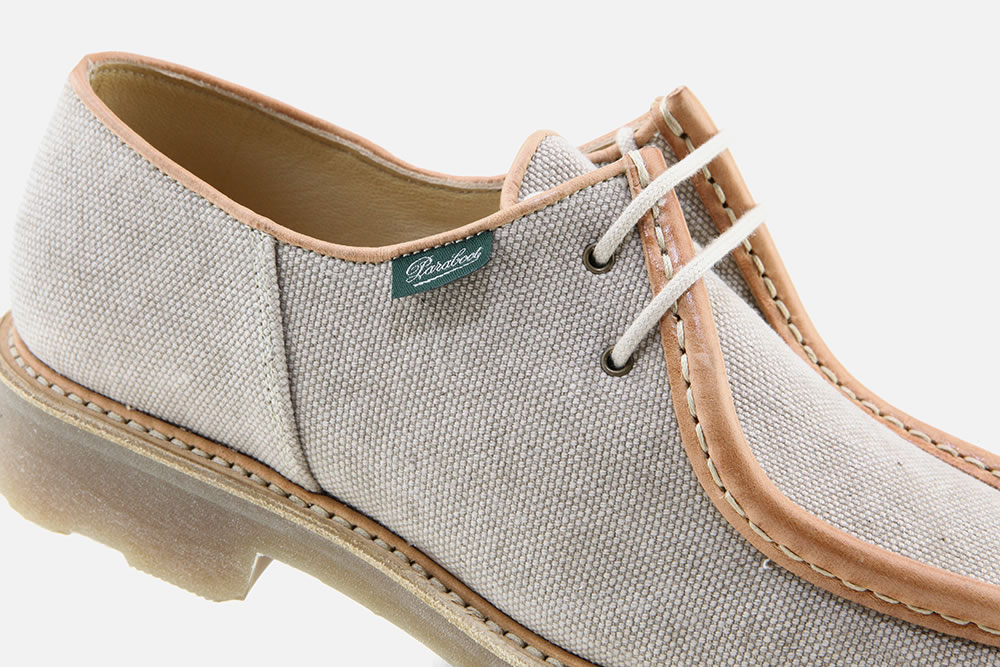 derbies toile femme